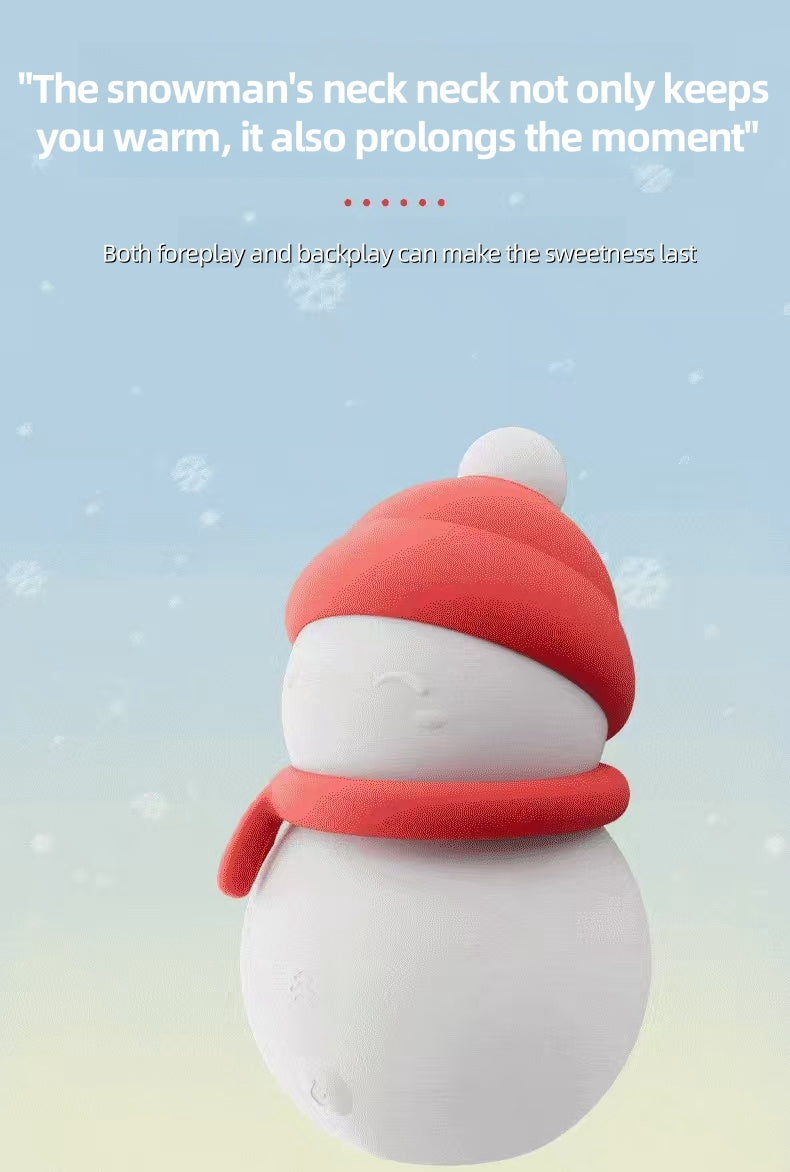 Snowman vibrator massager