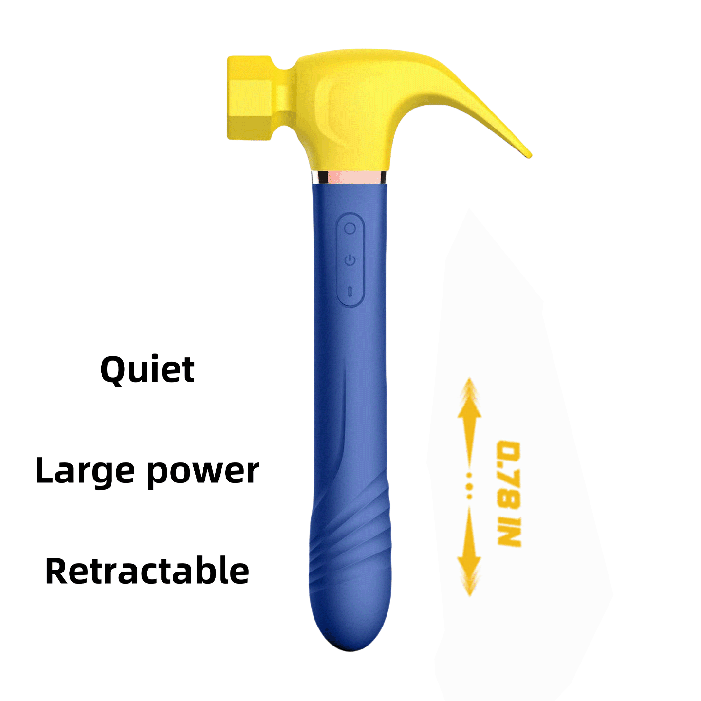 Hammer vibratory massager Heating multi-beat massager