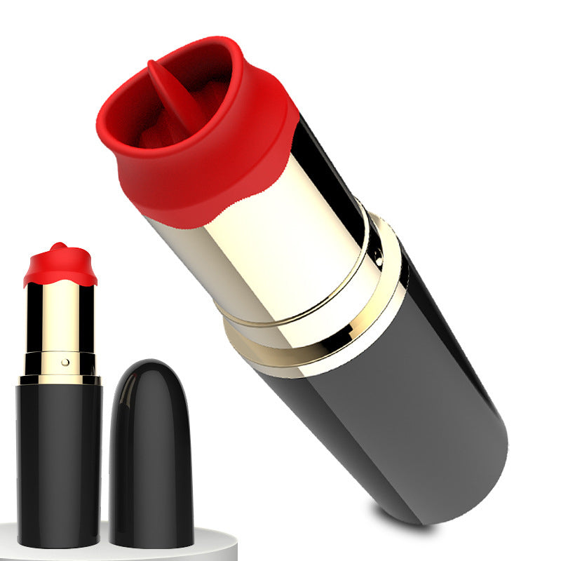 Lipstick vibrator massager