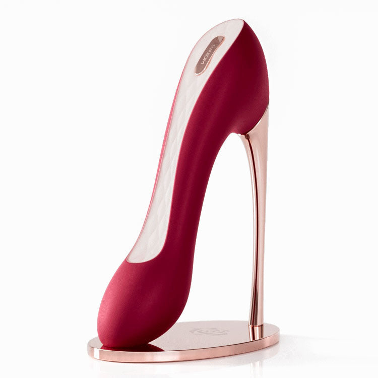 Red High-heeled shoes vibrator massager