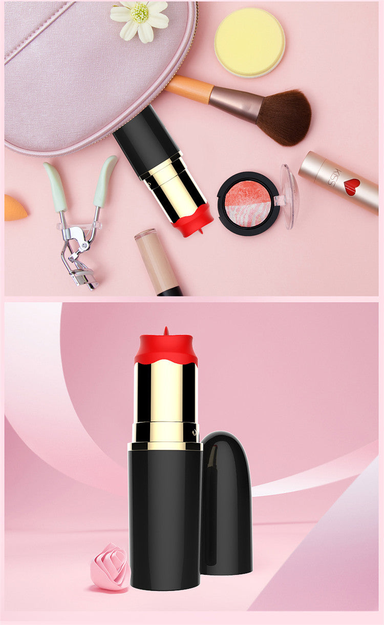 Lipstick vibrator massager