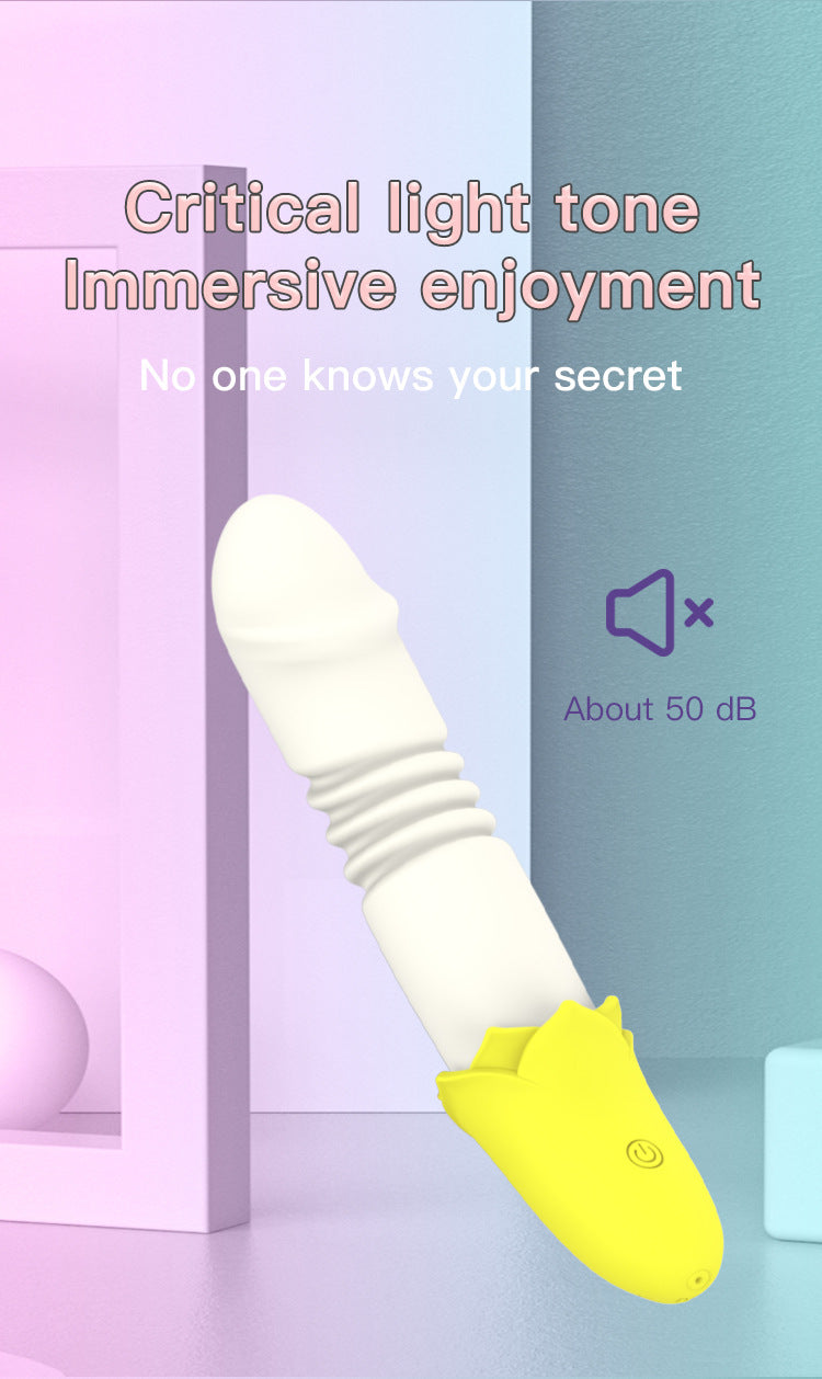 Colorful Silicone Body Massagers - Banana - inspired Design
