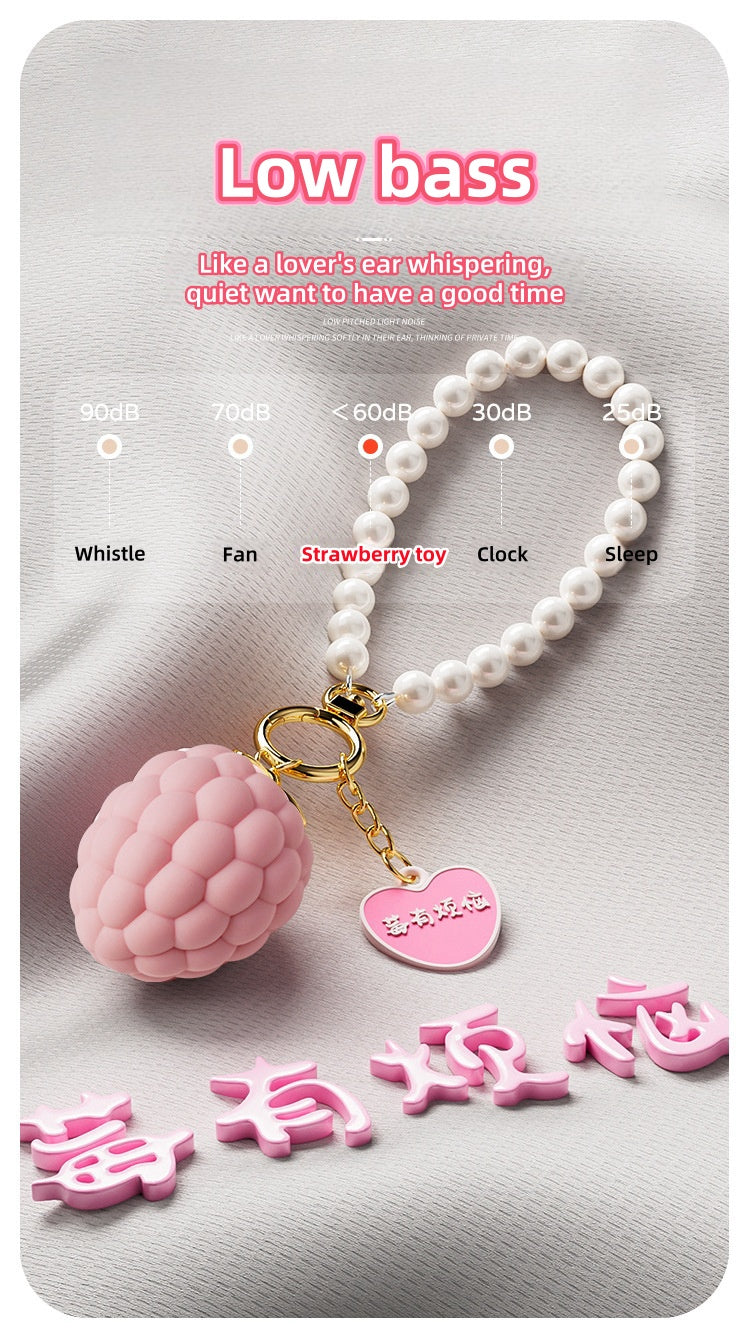 Strawberry vibrator strong vibration massager