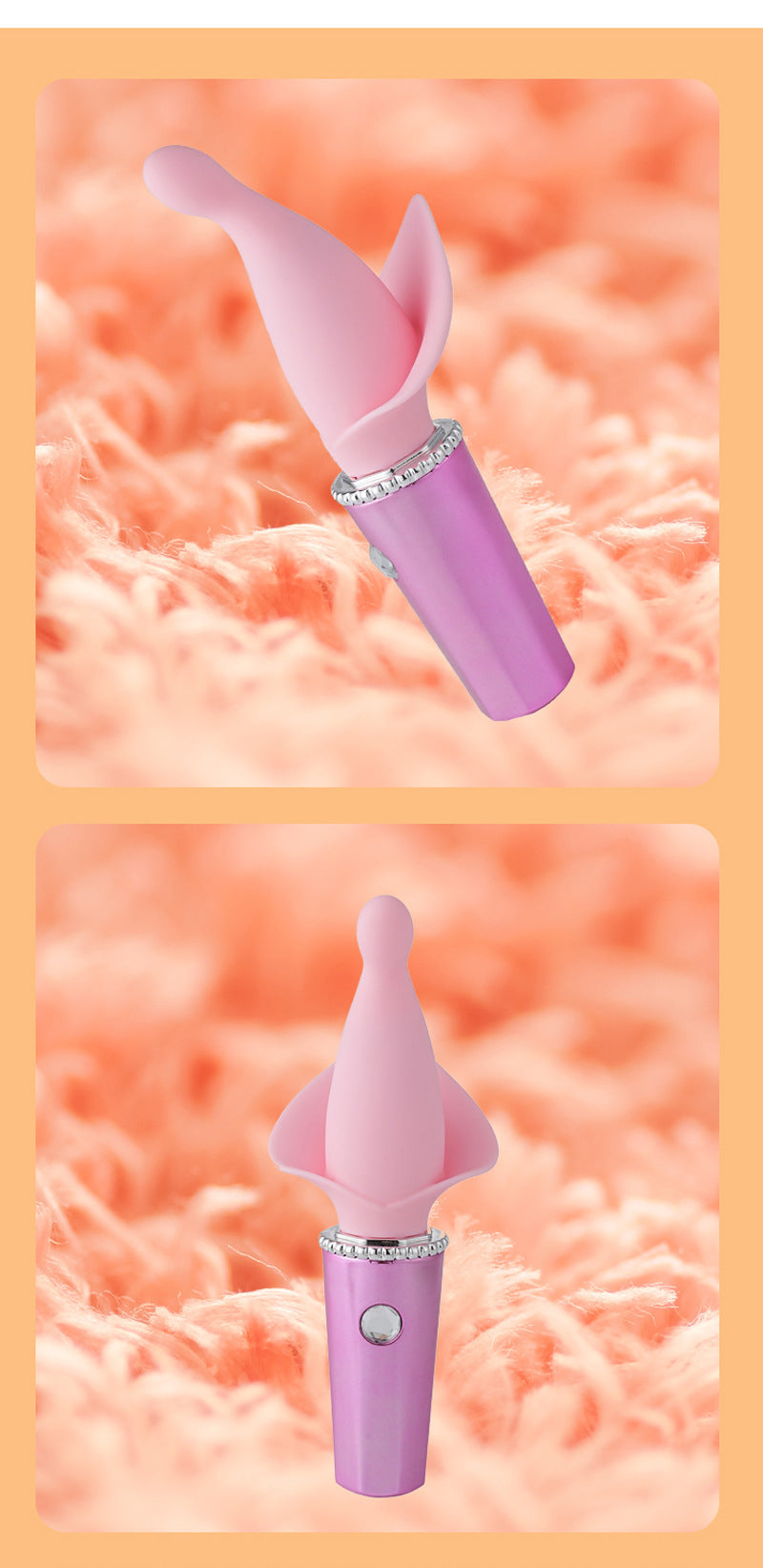 Swan Neck Multi-frequency Dual Motor Vibration Waterproof Vibrating Massager