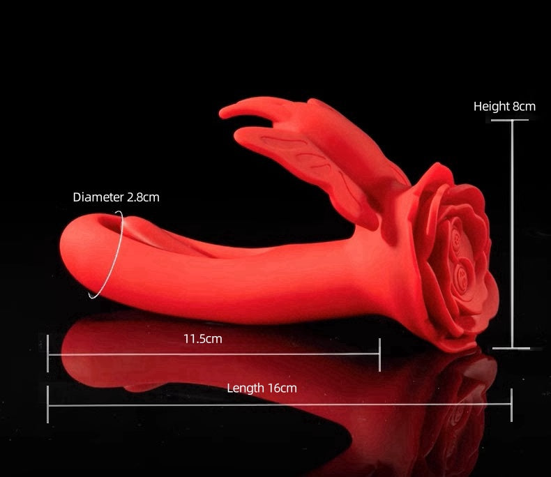 Rose Remote Control Smart App Vibrating Massager