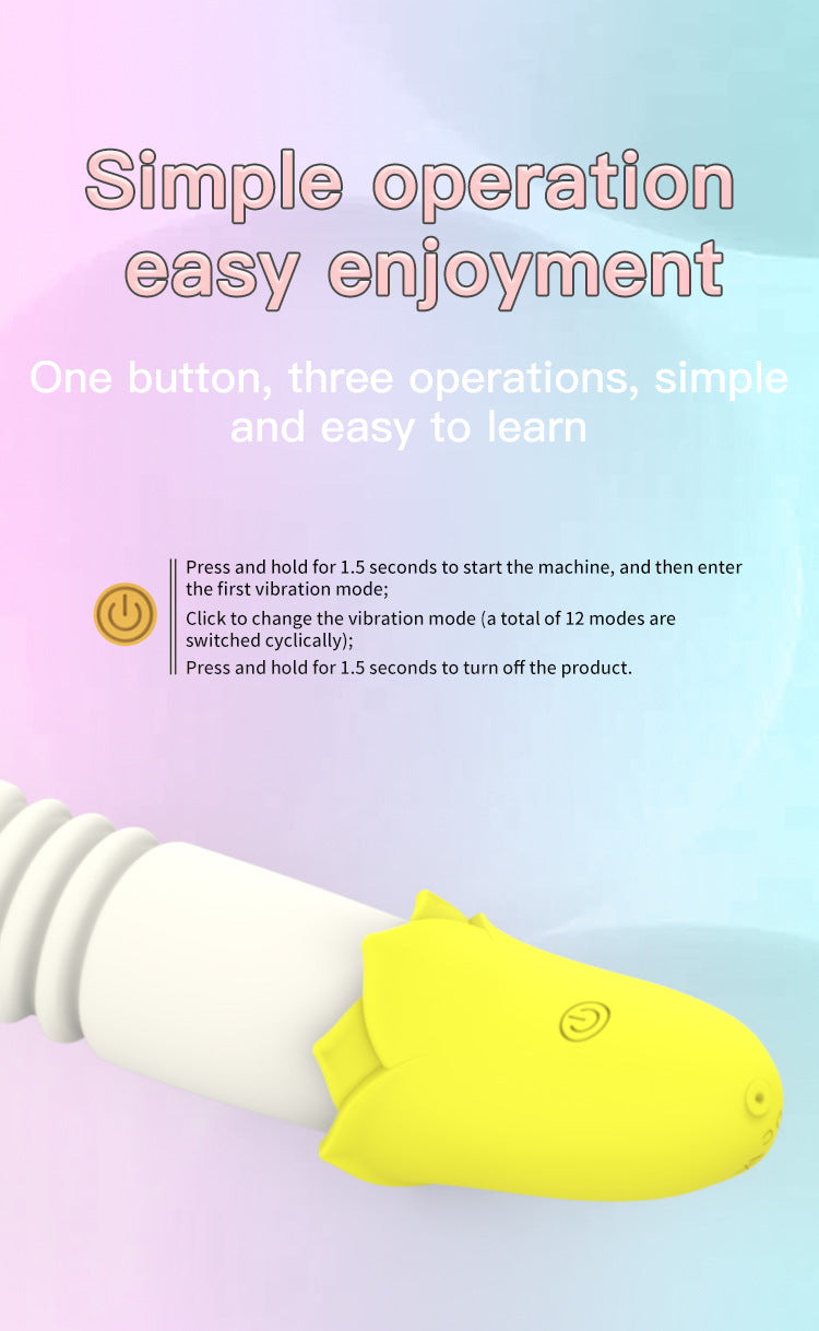 Colorful Silicone Body Massagers - Banana - inspired Design