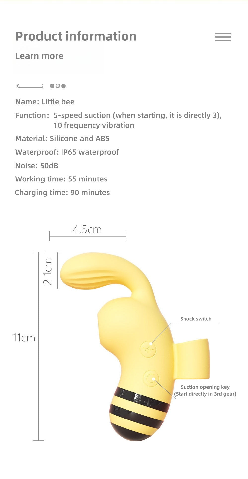 Bee Vibrator Massager