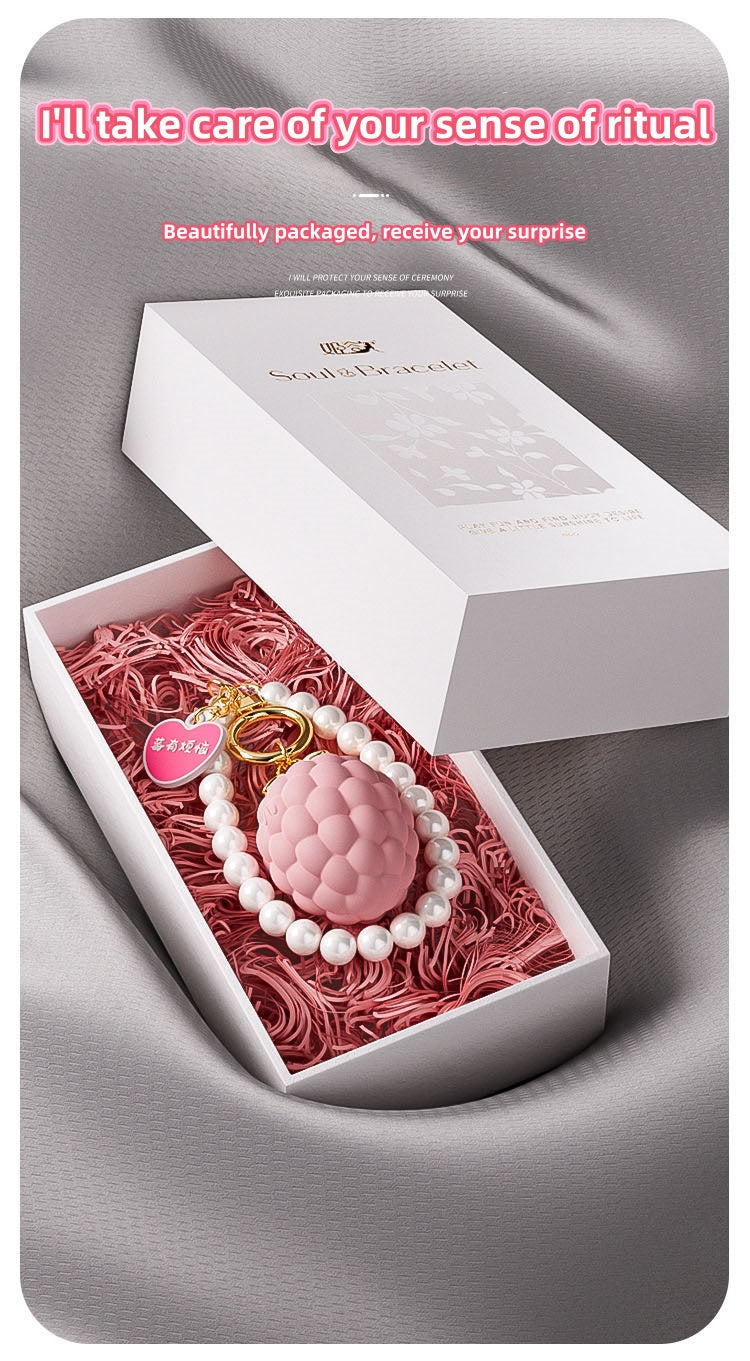 Strawberry vibrator strong vibration massager