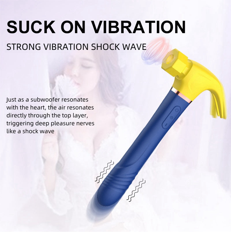 Hammer vibratory massager Heating multi-beat massager