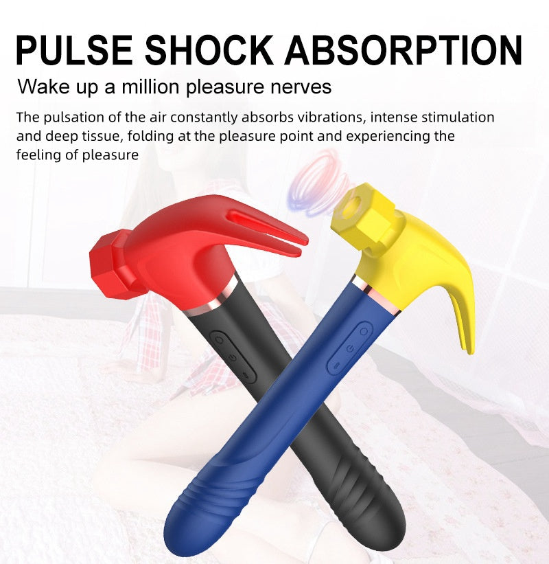 Hammer vibratory massager Heating multi-beat massager