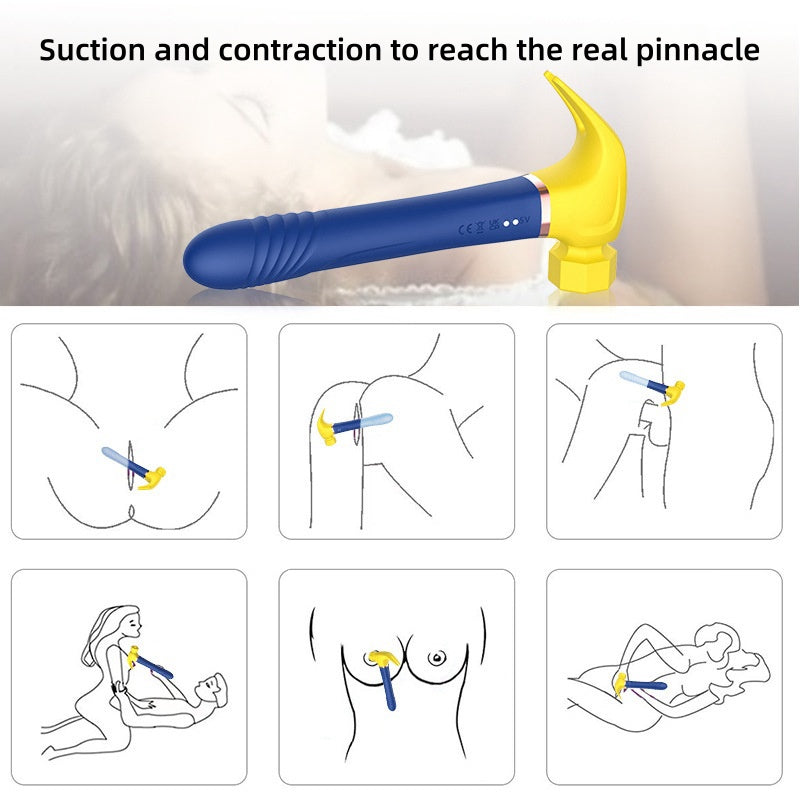 Hammer vibratory massager Heating multi-beat massager