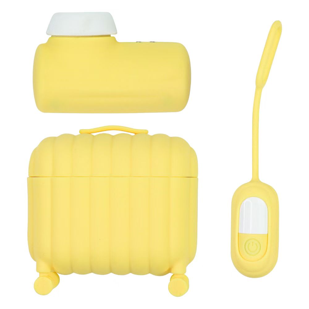 Suitcase/cactus vibration massager