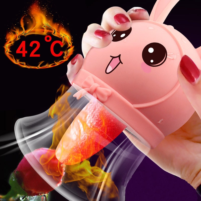 Adorable Bunny - shaped Silicone Body Massager