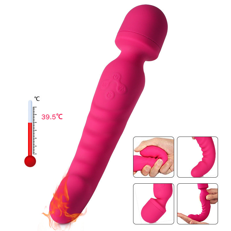 Silicone Body Massager - Ergonomic & Textured Design