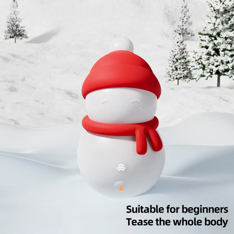 Snowman vibrator massager