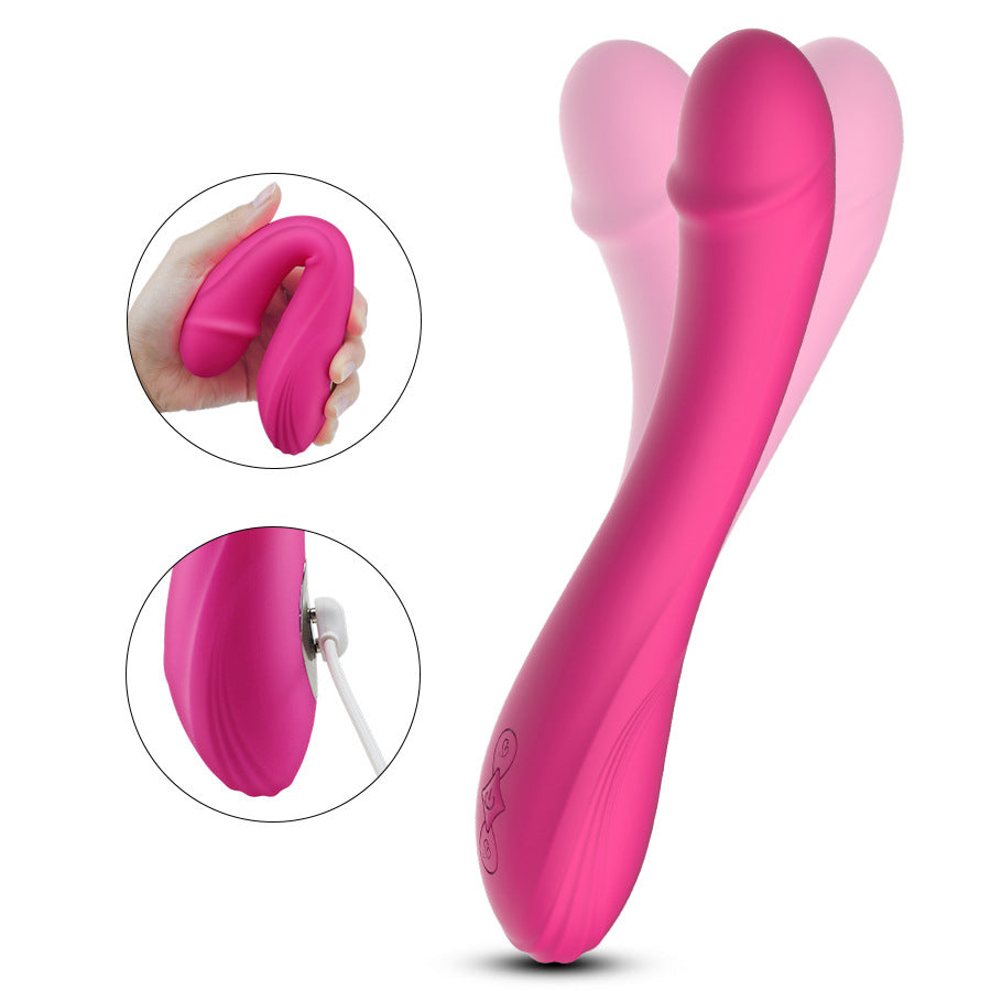 Silicone Waterproof Body Massager - Easy to Clean