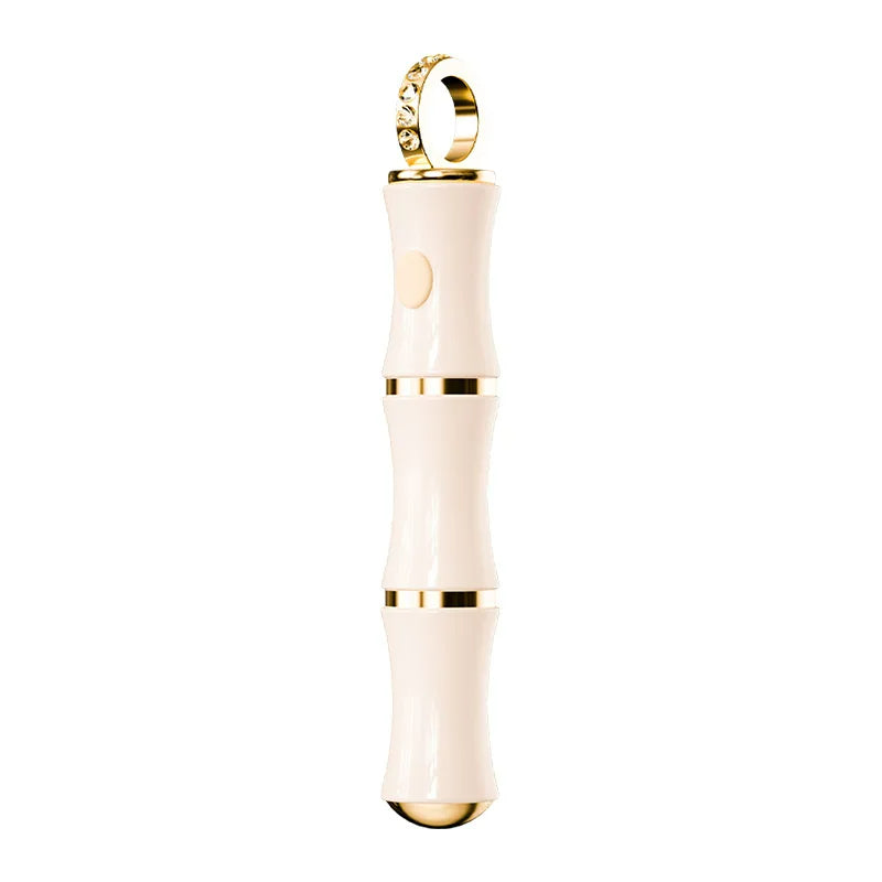 Elegant Bamboo - inspired Rechargeable Body Massager - 10 Vibration Modes