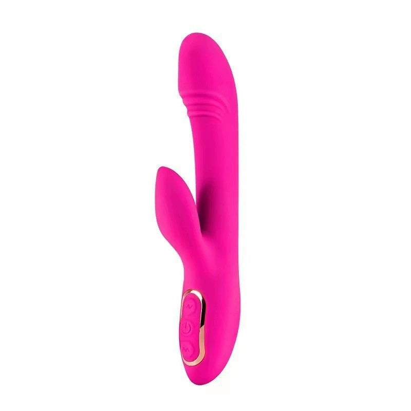 Waterproof Vibration Massager - Purple & Silicone - for Relaxation