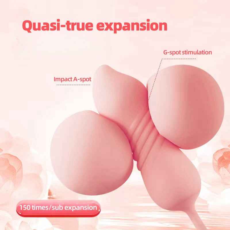 Stamen mini telescopic vibration massager