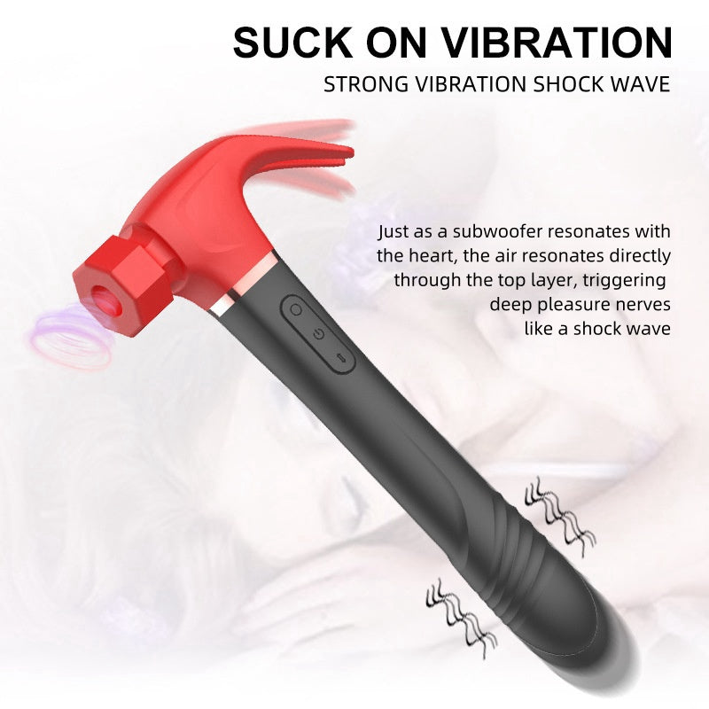 Hammer vibratory massager Heating multi-beat massager