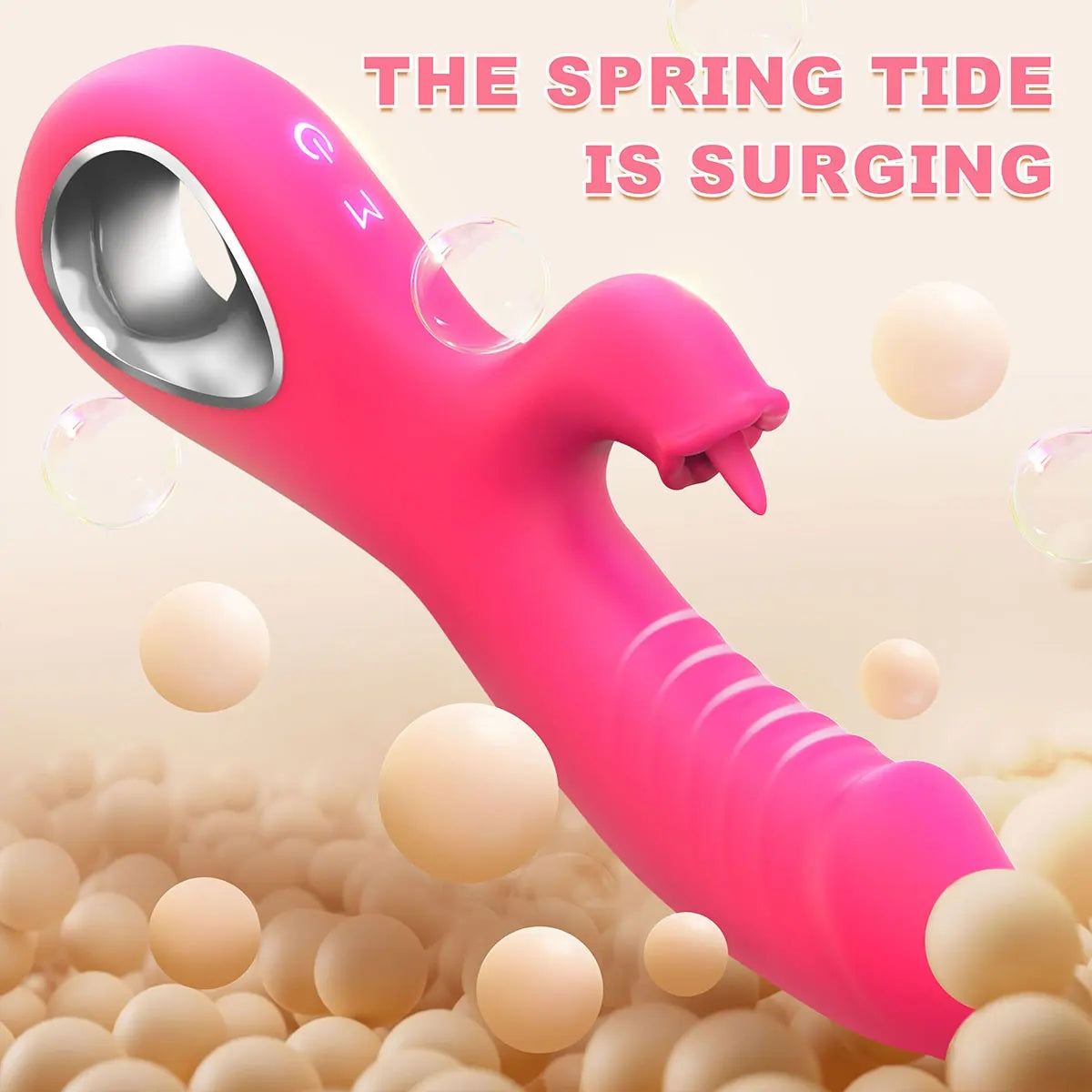 Silicone Body Massager - Unique Contoured Design