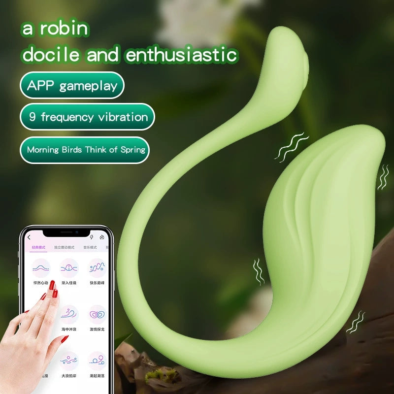 Soft - touch Pink & Green Vibration Massagers - Flexible Shape