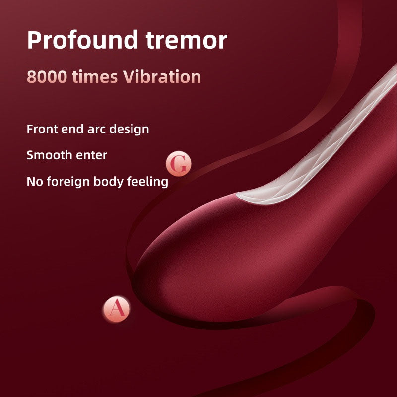 Red High-heeled shoes vibrator massager