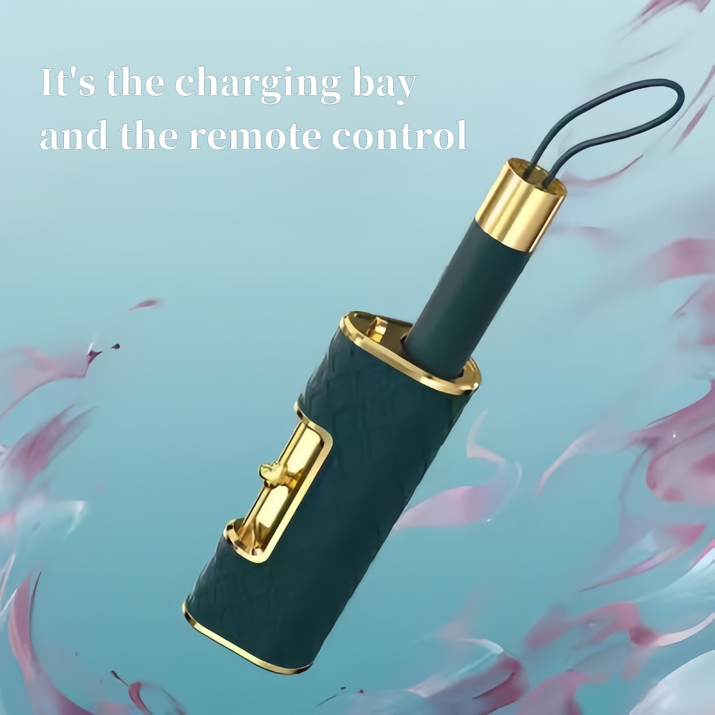 Heart lock lipstick vibrator