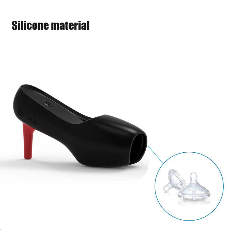 Red High-heeled shoes vibrator massager