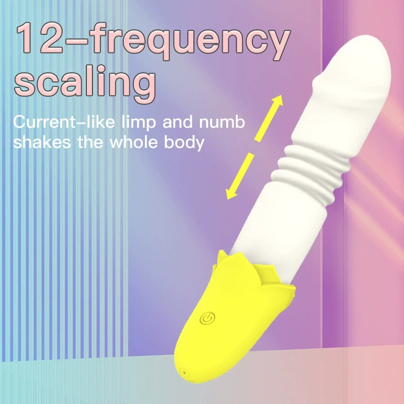 Colorful Silicone Body Massagers - Banana - inspired Design