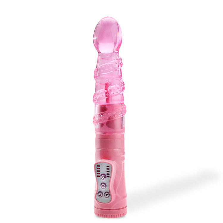 Textured Rechargeable Body Massagers - Pink & Black Set
