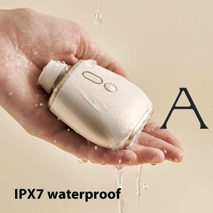 Perfume bottle shape Precision - designed USB Rechargeable Body Massager - Strong Suction Function