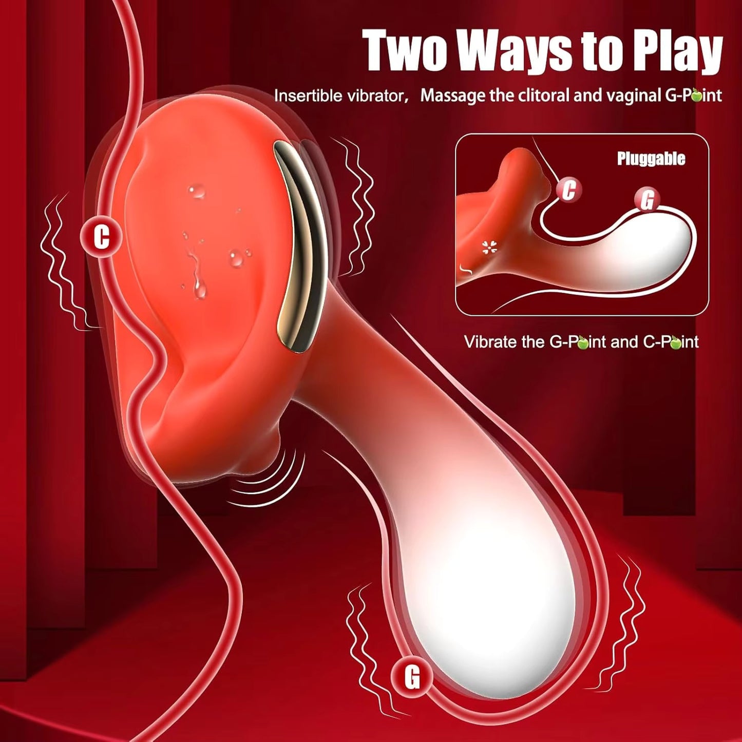 Color - Varied Silicone Body Massagers - Ergonomic & Button - controlled