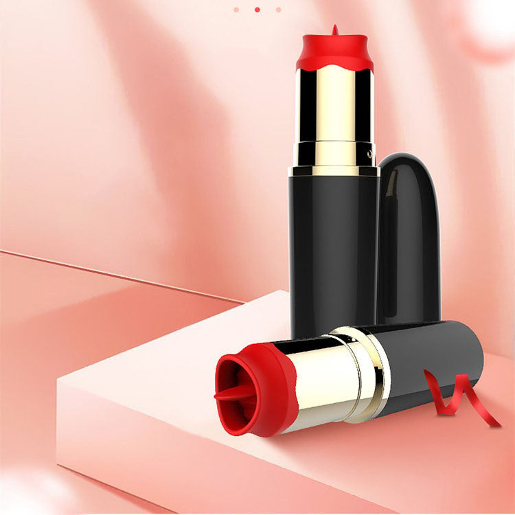 Lipstick vibrator massager