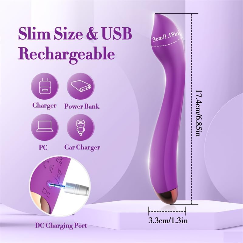 10 Mode Vibration Body Massager - Ergonomic Design