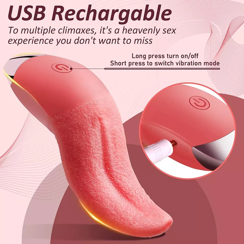 Rechargeable Pink Relaxation Massager for Women