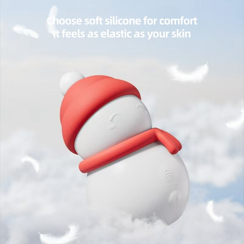 Snowman vibrator massager