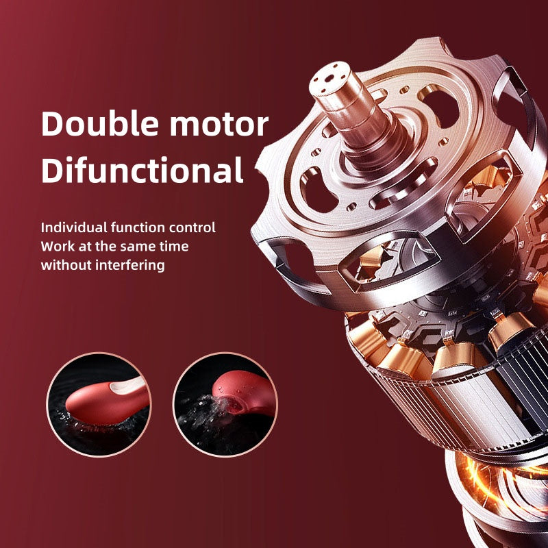 Red High-heeled shoes vibrator massager
