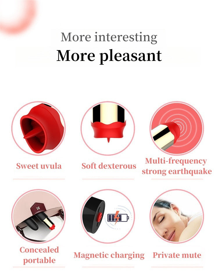 Lipstick vibrator massager