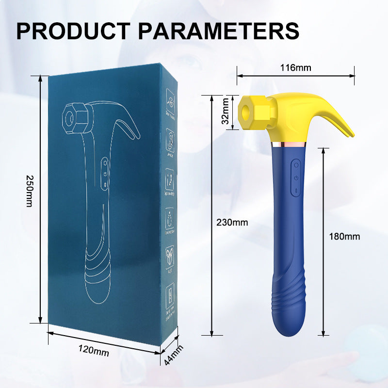 Hammer vibratory massager Heating multi-beat massager
