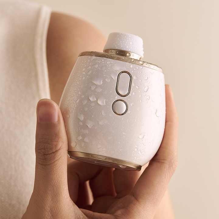 Perfume bottle shape Precision - designed USB Rechargeable Body Massager - Strong Suction Function