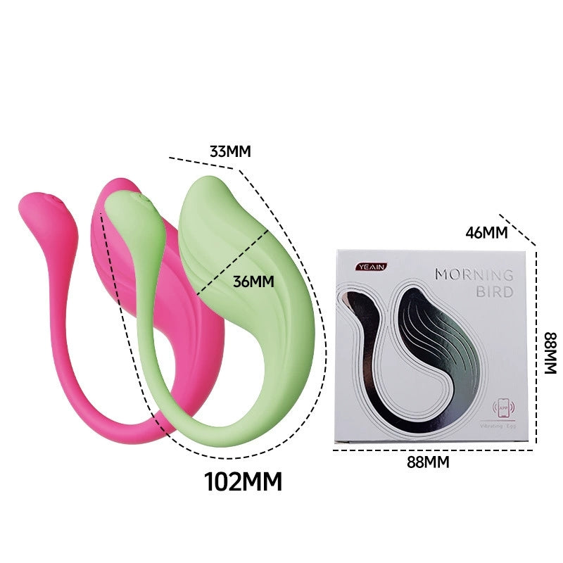Soft - touch Pink & Green Vibration Massagers - Flexible Shape