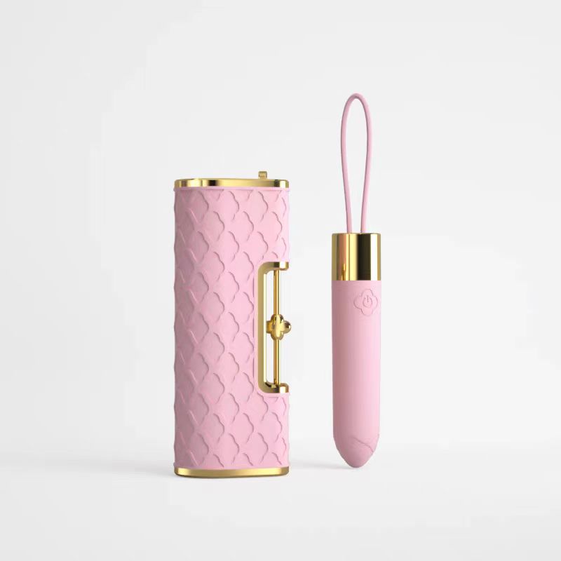 Heart lock lipstick vibrator