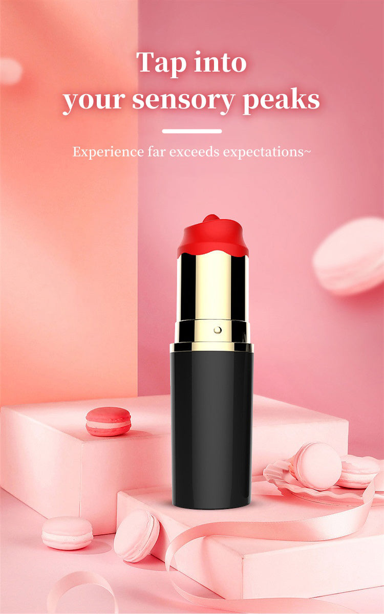 Lipstick vibrator massager