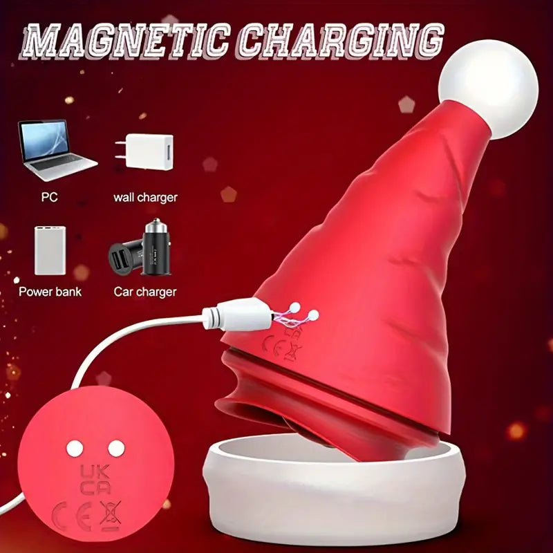 Santa hat Vibrating Massager