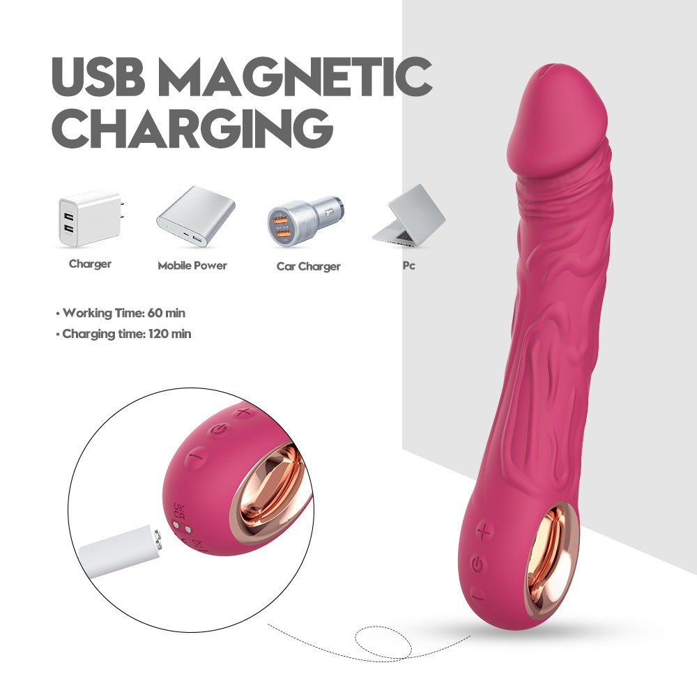 Silicone Body Massager - Realistic Texture & Flexibility