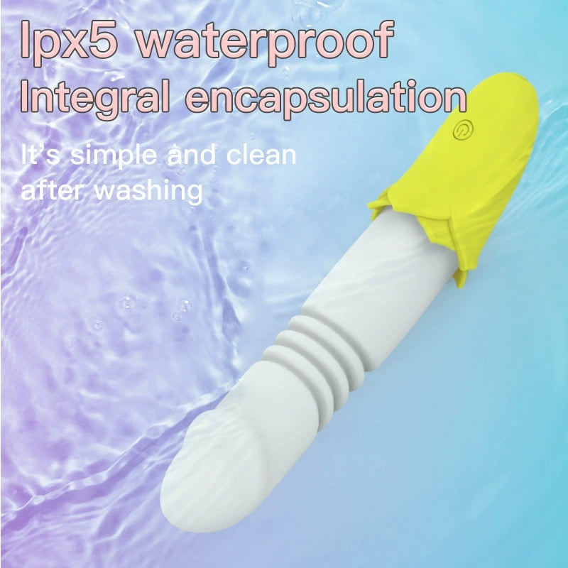 Colorful Silicone Body Massagers - Banana - inspired Design