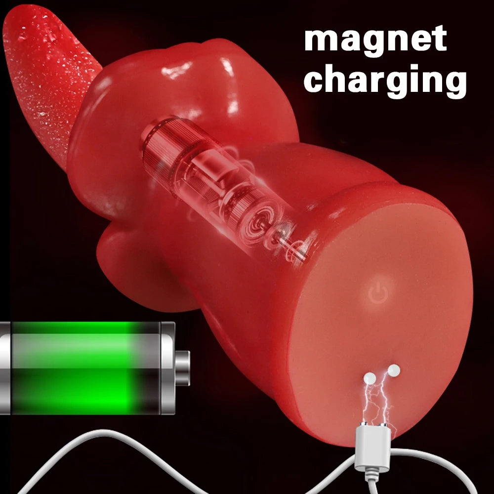 Automatic Heated Tongue Massager – Soft & Flexible