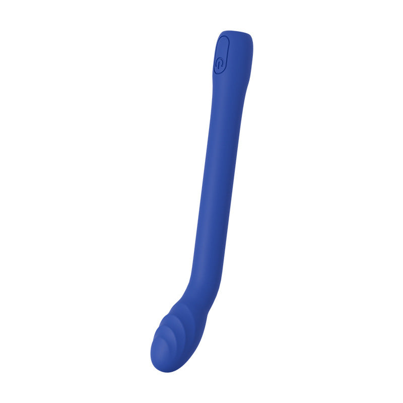 Blue Silicone Body Massager - Ergonomic Design