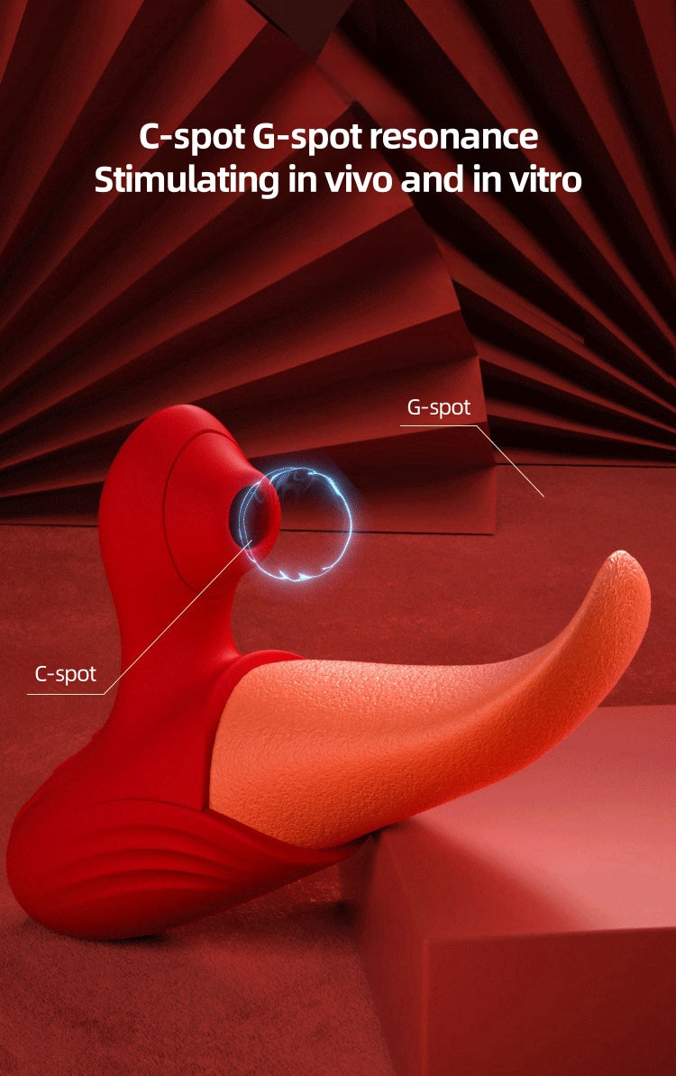 Simulation Tongue Vibrating Massager Powerful Vibrating Massage Toys